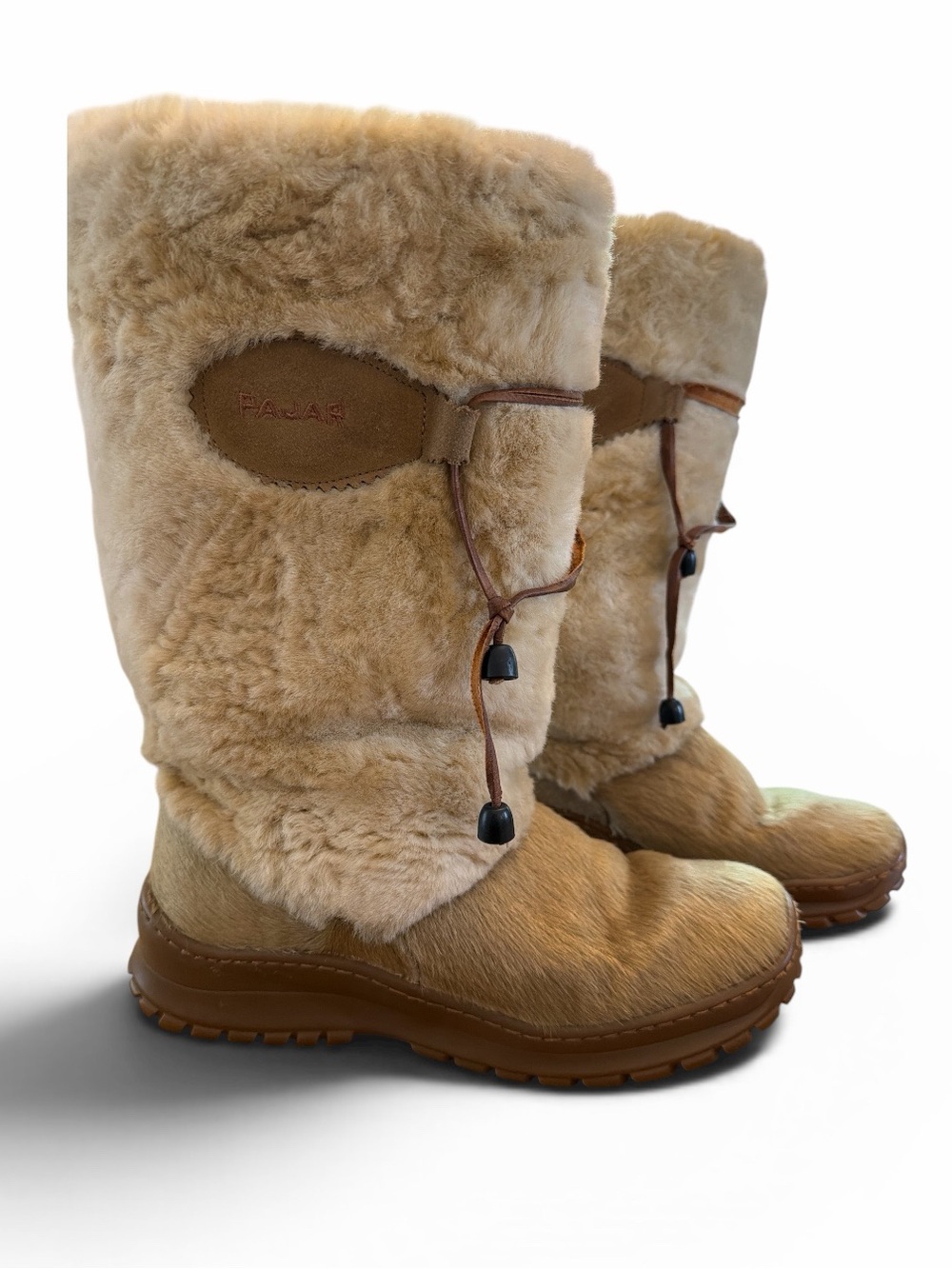 Pajar VINTAGE Wool & Pony Hair Winter Aprea Ski Boots